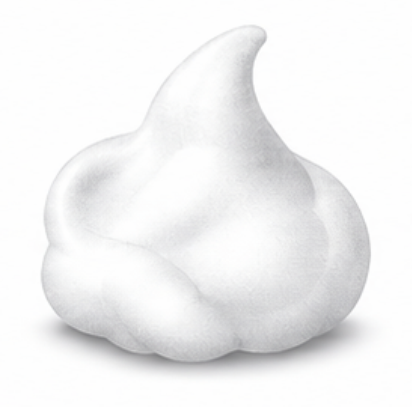 Rich, dense foam